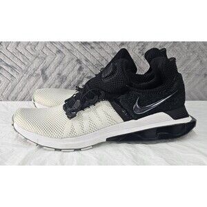 Nike Shox Gravity AR1999-101 Men's Shoes White/Black Size 12 EUC